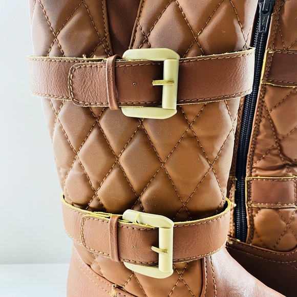 G.H. Bass & Co. Brown Quilted Winter Boots - Picture 2 of 11